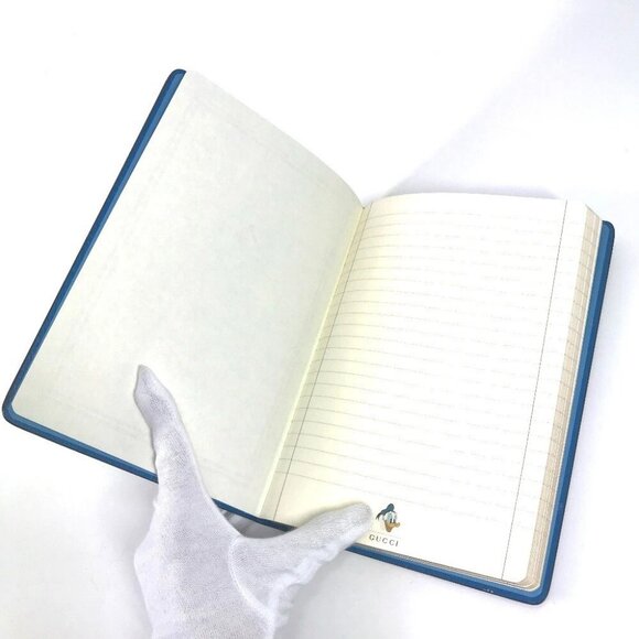 GUCCI DISNEY Donald Duck GG Supreme Note Notepad Stationery notebook Unused - Picture 12 of 14